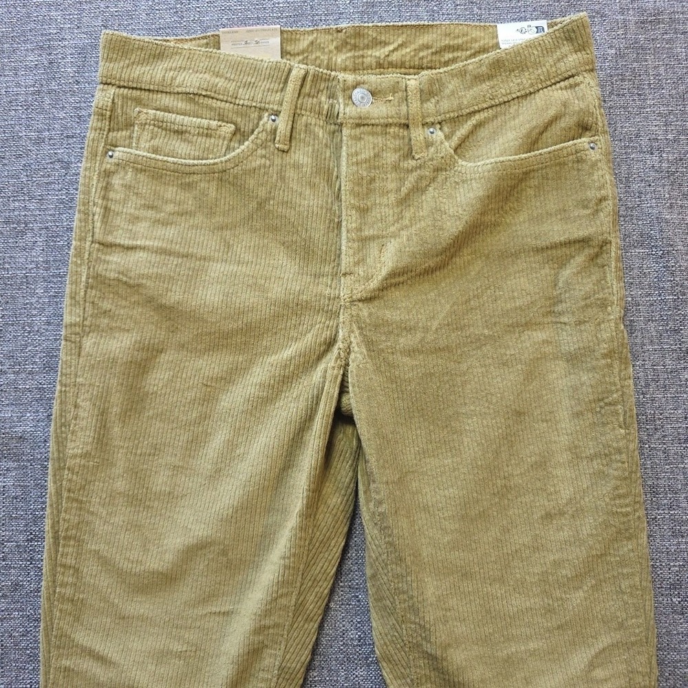 Levi's 311 Women's Shaping Slimming Skinny Corduroy‎ Pants 30x30 Golden Brown